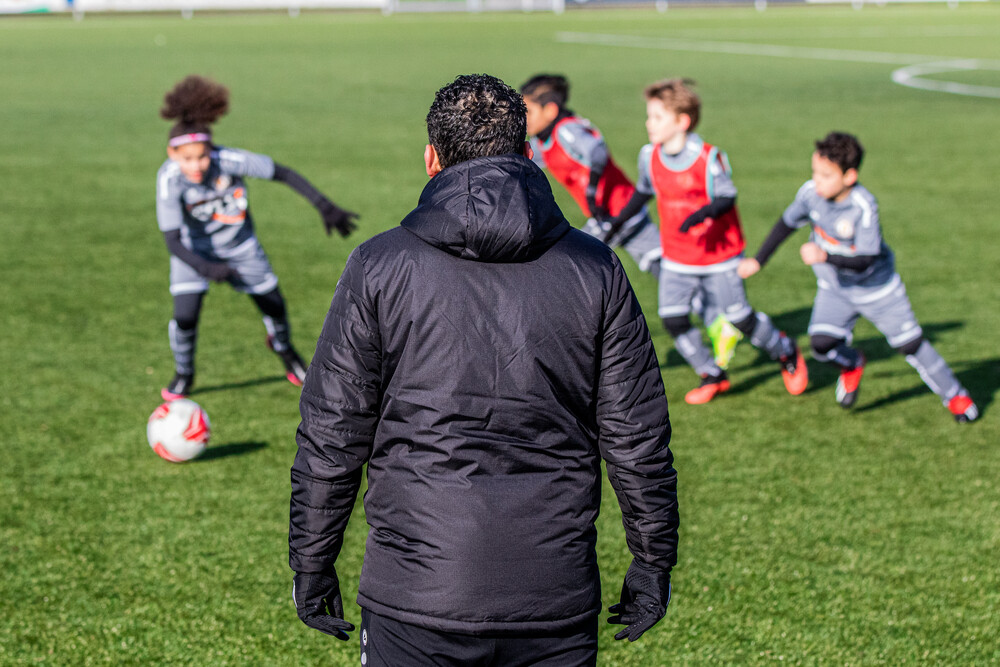 The football school in the Alkmaar region